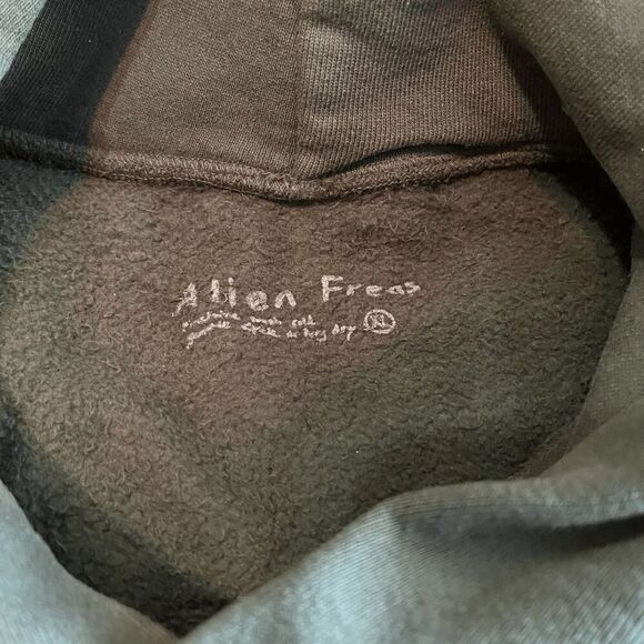 Alien Frens Unisex Hoodie XL Green Pullover Sweatshirt Web3 NFT Community - Picture 4 of 6